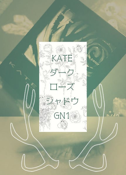 ダークローズシャドウ/KATE/アイシャドウパレットを使ったクチコミ(1枚目)