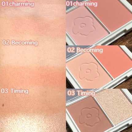 フロリッドレイヤーブラッシャー/HAKIT/パウダーチークを使ったクチコミ(9枚目)