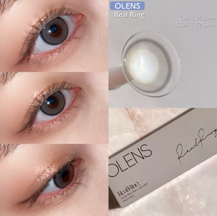 Real Ring 1day/OLENS/ワンデー(1DAY)カラコンを使ったクチコミ(6枚目)