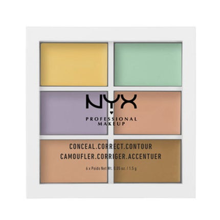 NYX Professional Makeup コンシール コレクト コントゥアー パレット 04 カラー・コンシーラー