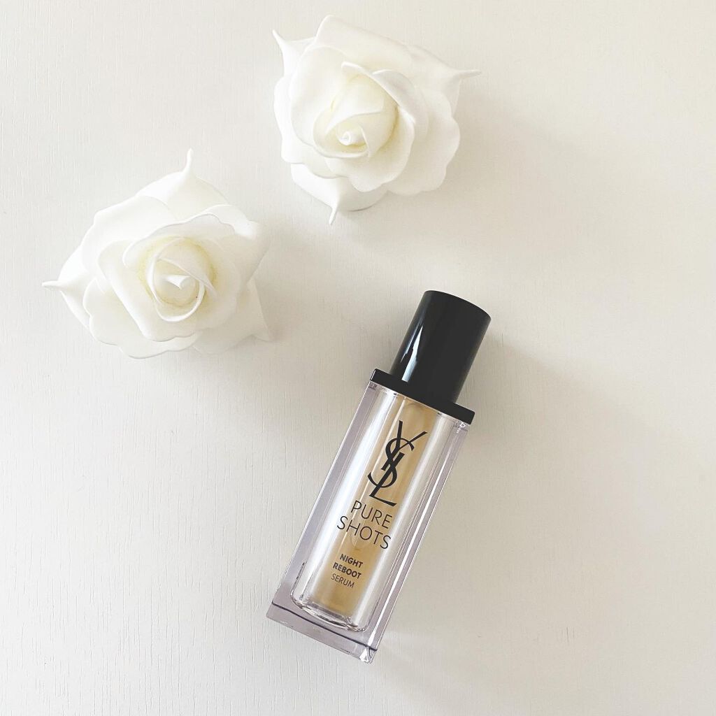 YVES SAINT LAURENT BEAUTE ピュアショット ナイト リチャージセラムのクチコミ「



イヴ・サンローランの2層式の美容液🌟
.
✅モロッコ産のサボテンムーンライトカクタス
.....」（1枚目）