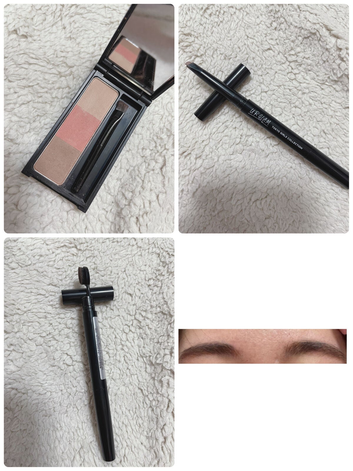 UR GLAM EYEBROW POWDER/U R GLAM/パウダーアイブロウを使ったクチコミ(2枚目)