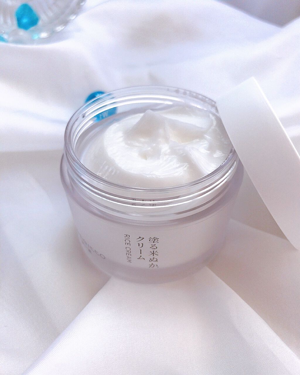 塗る米ぬかクリーム/米一途/フェイスクリームを使ったクチコミ（2枚目）