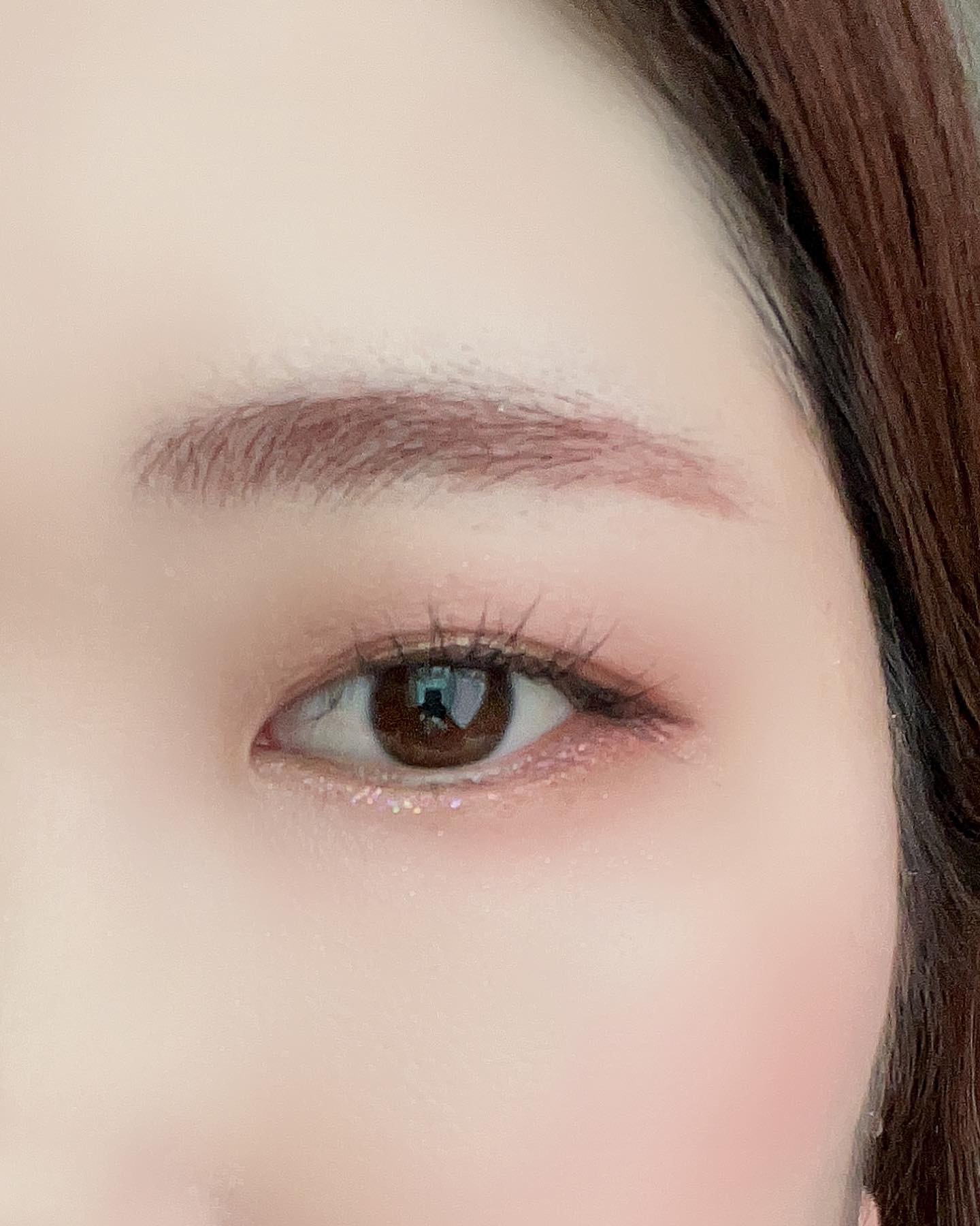 カラーインブロウマスカラ/Ririmew/眉マスカラを使ったクチコミ（2枚目）