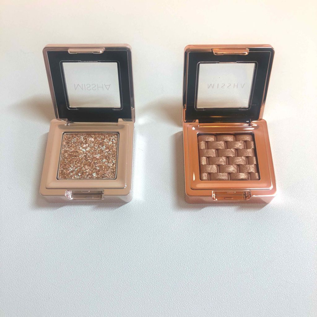 モダンアイシャドウ イタルプリズム/MISSHA/単色アイシャドウを使ったクチコミ（2枚目）