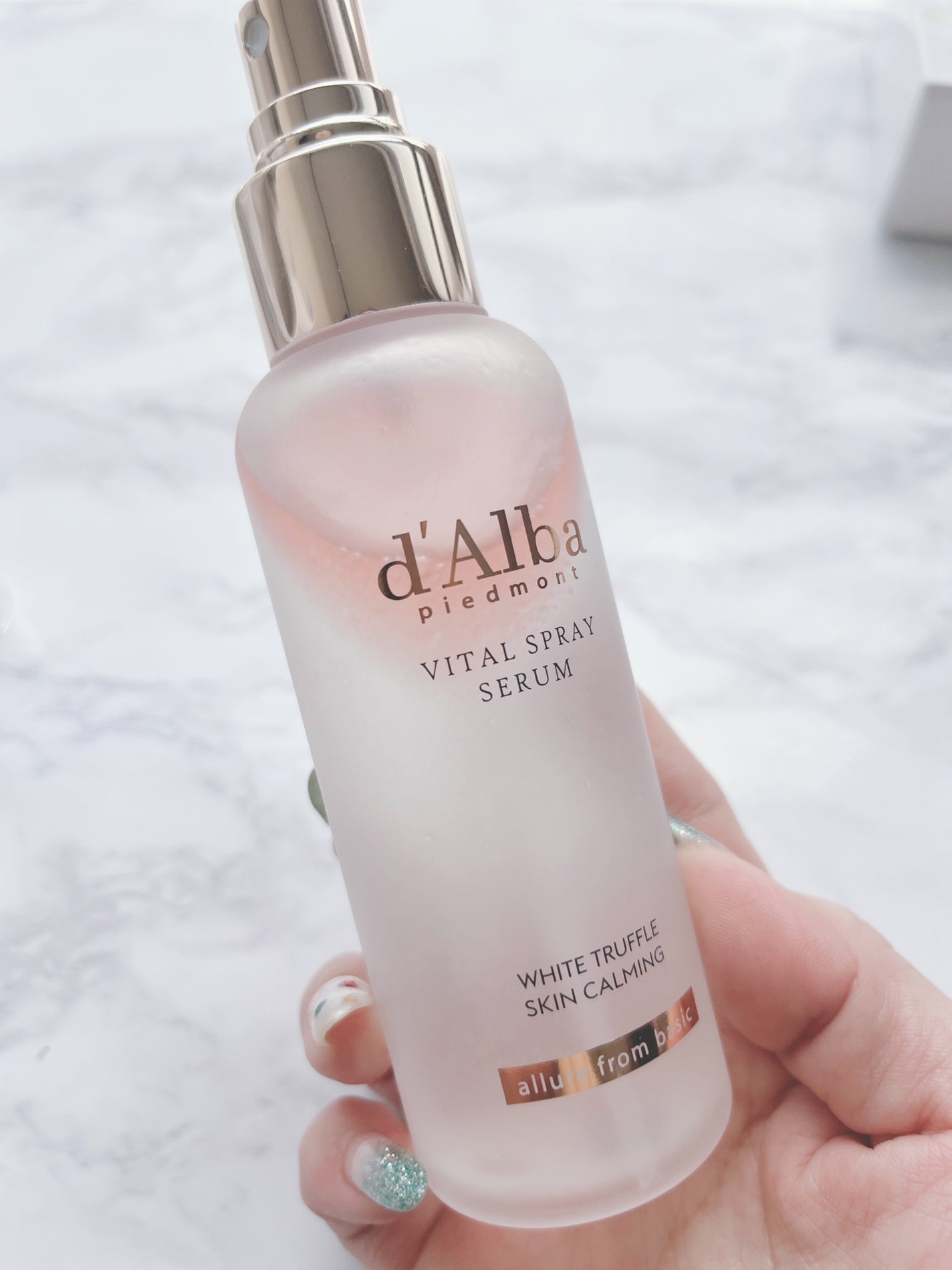 ダルバ ホワイトトリュフバイタルスプレーセラム/ダルバ/ミスト状化粧水を使ったクチコミ(2枚目)