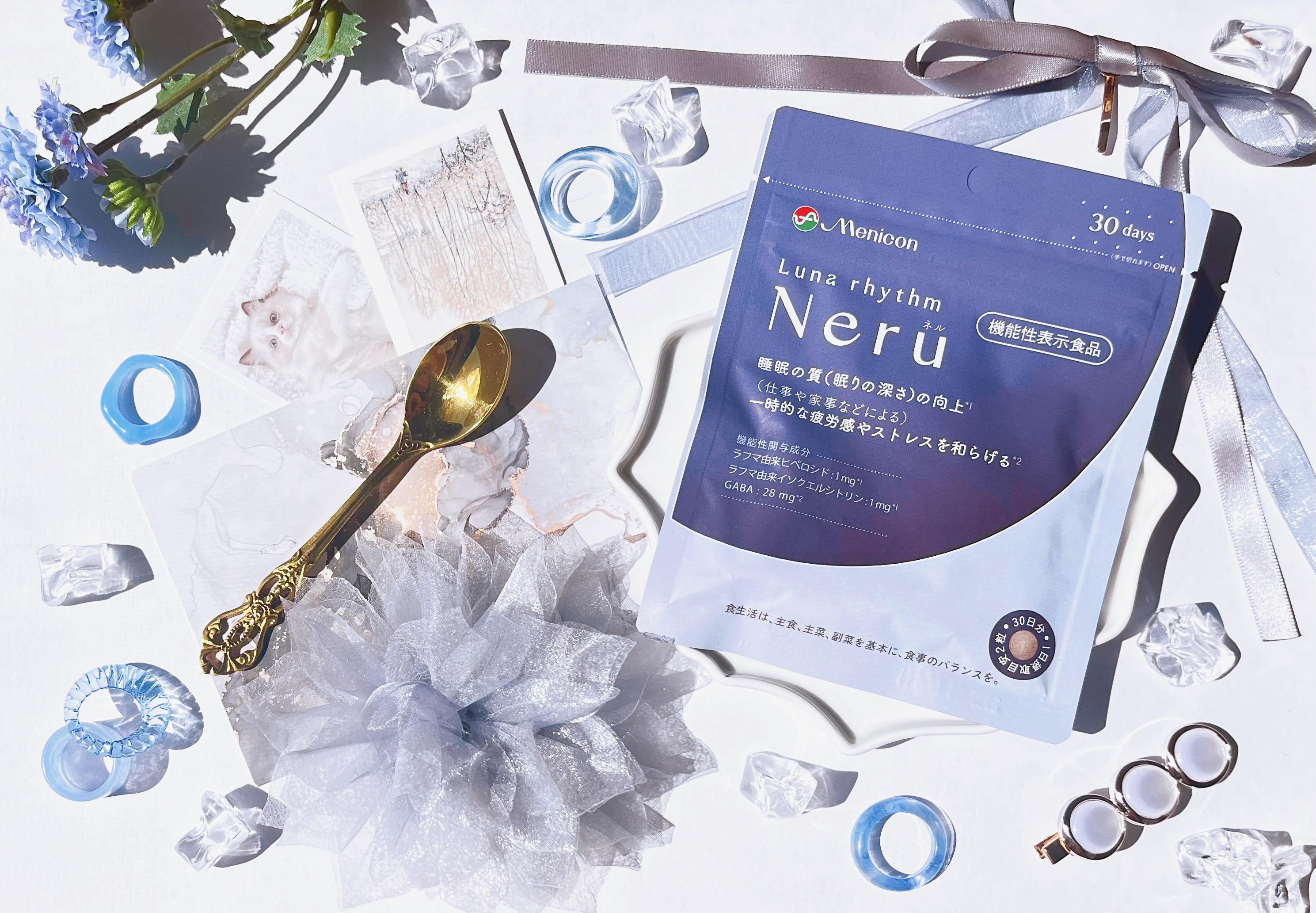 ルナリズム ラクトフェリン＋葉酸/メニコン/美容サプリメントを使ったクチコミ（1枚目）