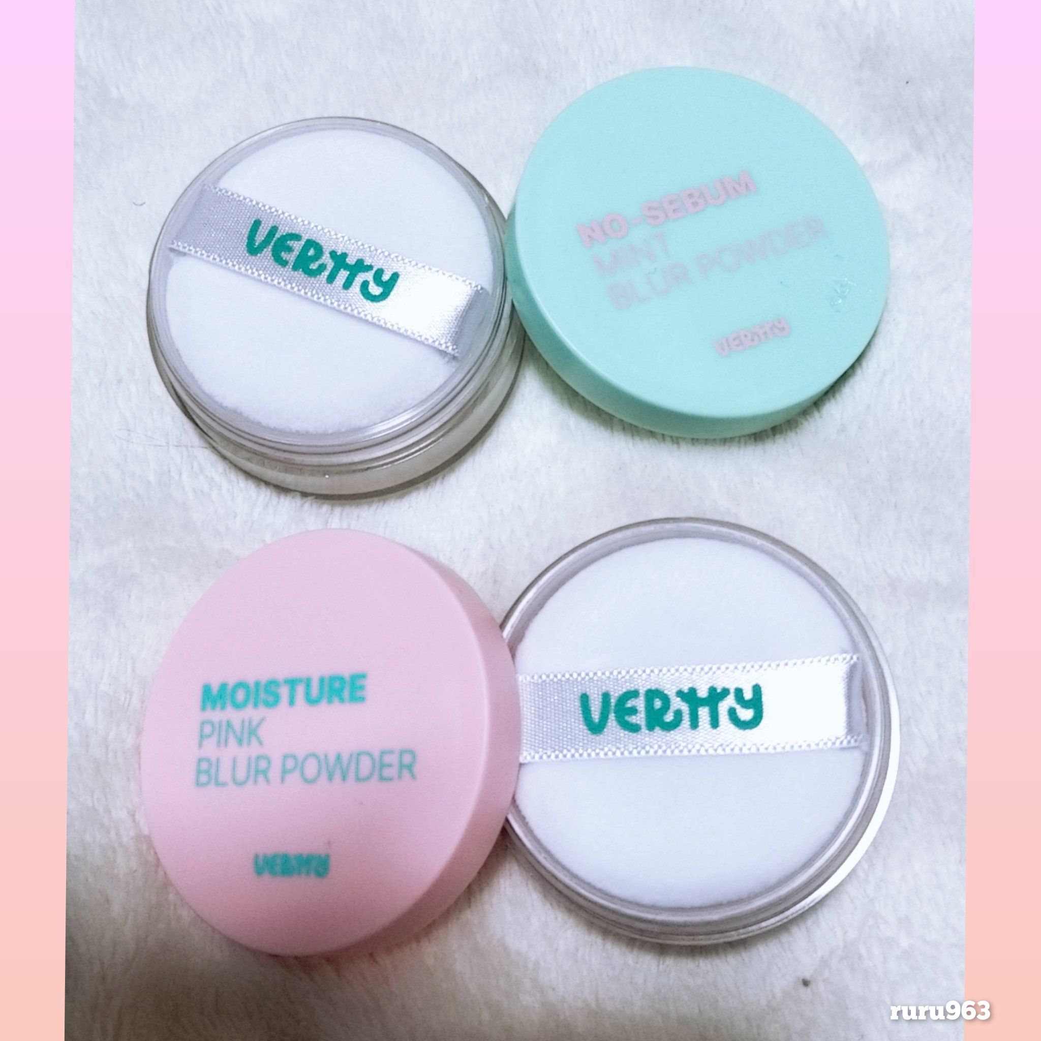 ノーセバムミントブラーパウダー /Vertty/ルースパウダーを使ったクチコミ（2枚目）