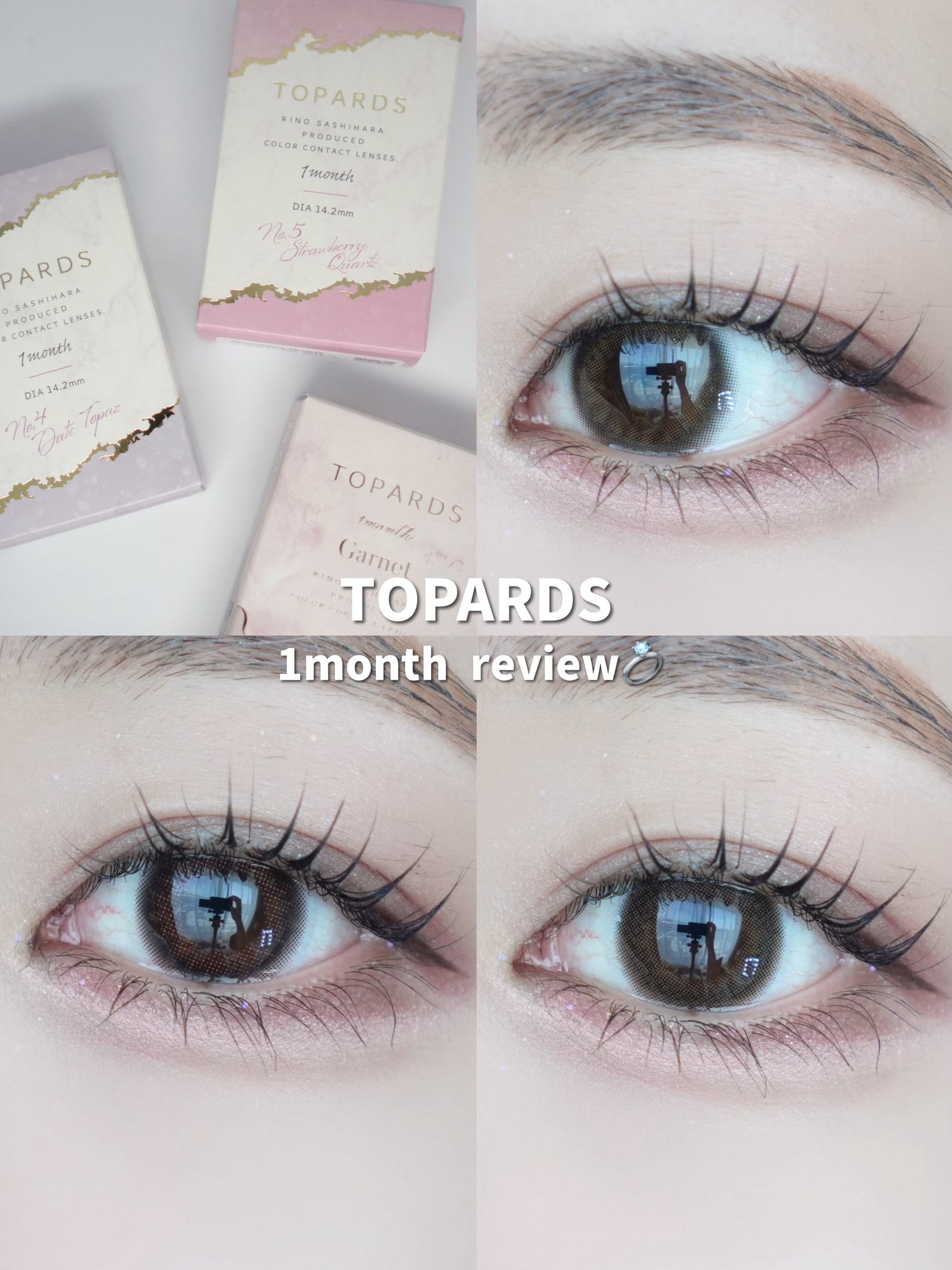 TOPARDS 1month/TOPARDS/1ヶ月(1MONTH)カラコンを使ったクチコミ(1枚目)