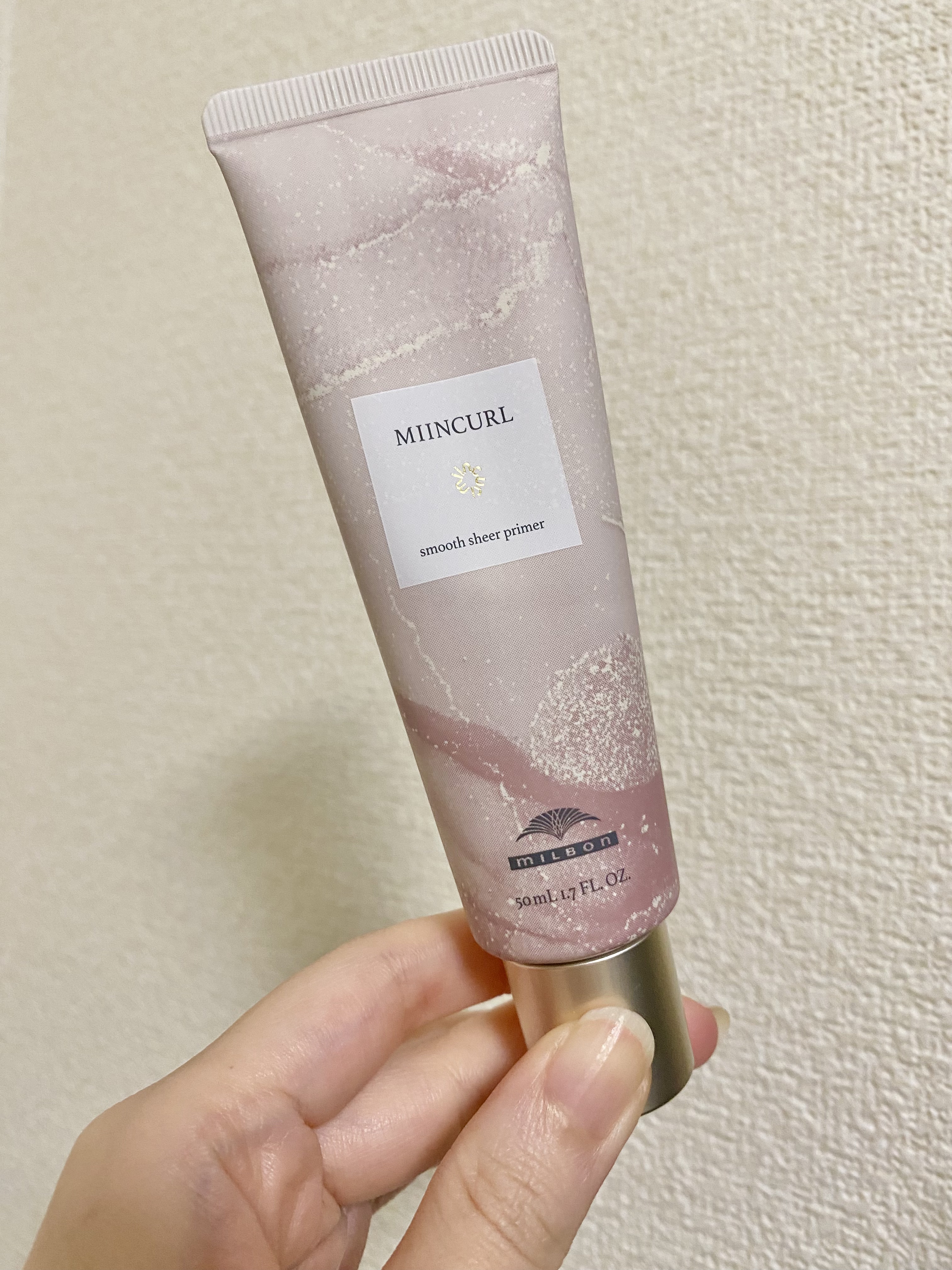 ミインカール　スムースシアー プライマー/ミルボン/ヘアオイルを使ったクチコミ（2枚目）