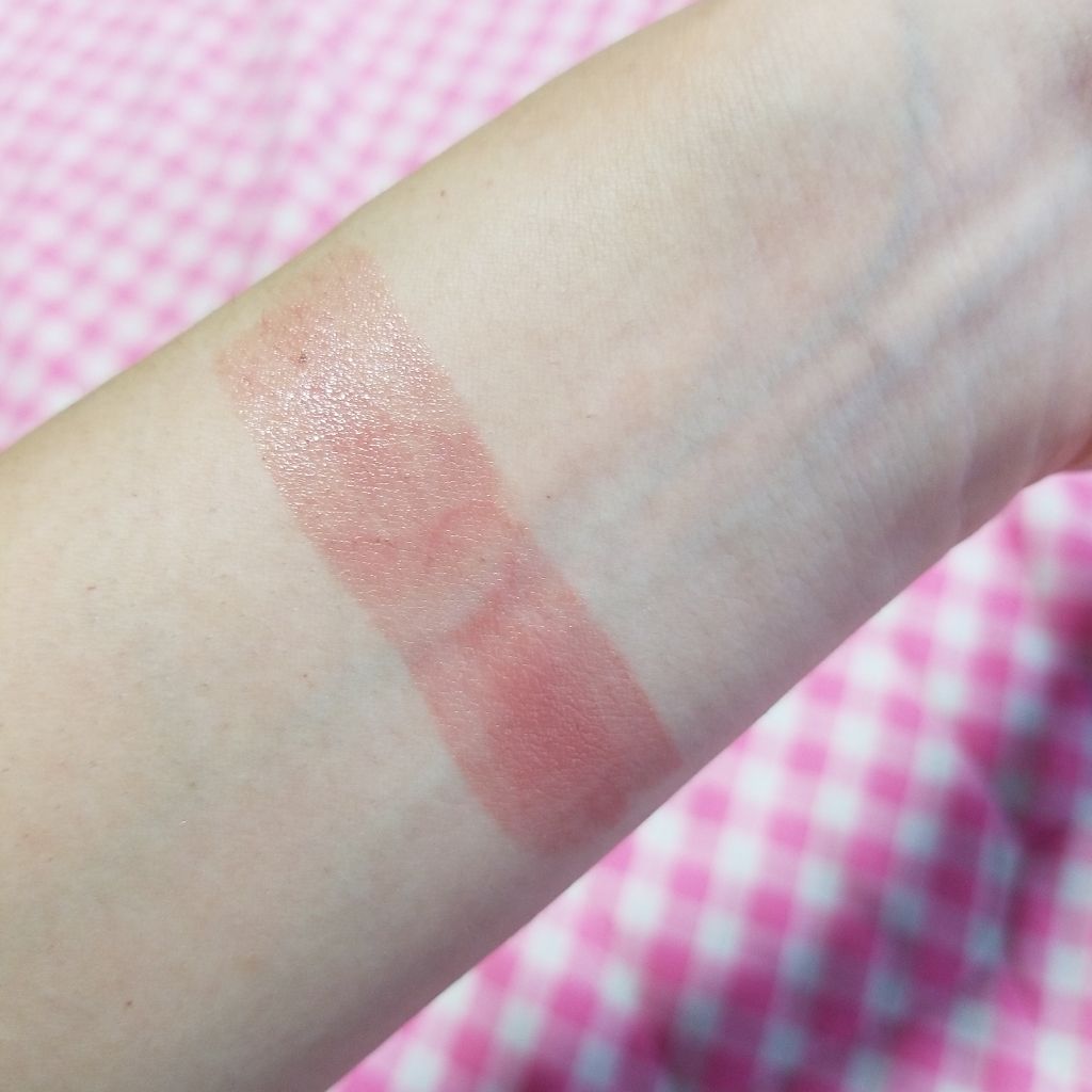 ステイオンバームルージュ 17 メロウブロッサム/キャンメイク/口紅を使ったクチコミ（2枚目）