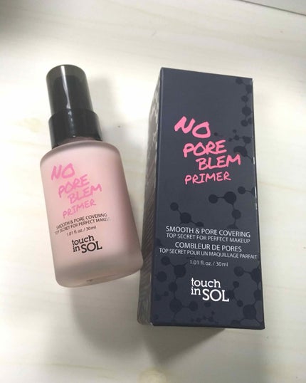 タッチインソール ノーポアブレムプライマー/touch in SOL /化粧下地を使ったクチコミ(1枚目)
