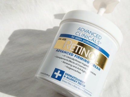 レチノールアドバンスドファーミングクリーム/ADVANCED CLINICALS/ボディクリームを使ったクチコミ(1枚目)