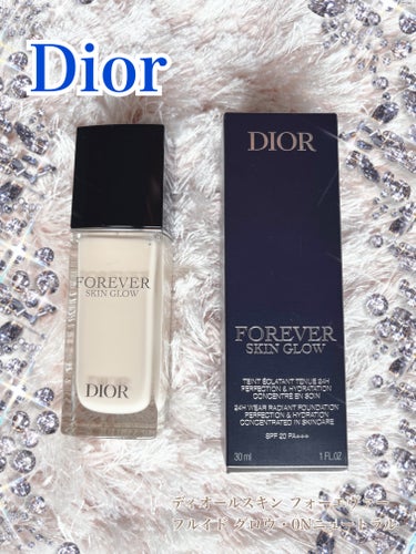 ディオールスキン フォーエヴァー フルイド グロウ/Dior/リキッドファンデーションを使ったクチコミ（1枚目）