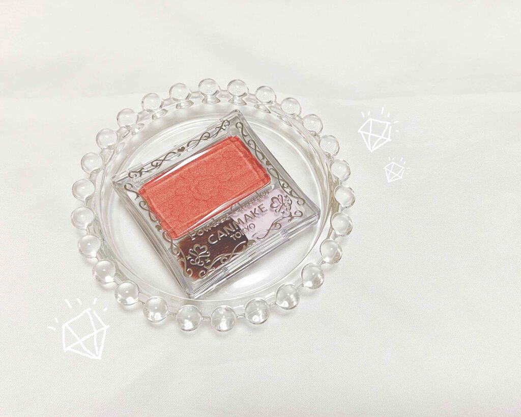 【旧品】パウダーチークス/キャンメイク/パウダーチークを使ったクチコミ（1枚目）