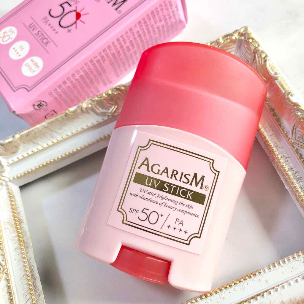 トーンアップUVスティック/AGARISM/日焼け止めスティックを使ったクチコミ(1枚目)