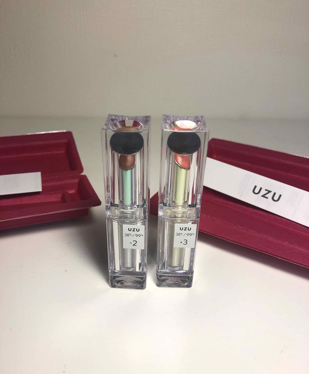  38°C / 99°F Lipstick <TOKYO>/UZU BY FLOWFUSHI/口紅を使ったクチコミ（2枚目）