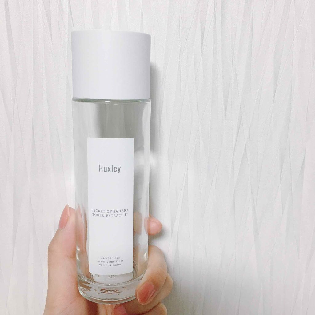 トナー;エクストラクトイット/Huxley/化粧水を使ったクチコミ(1枚目)
