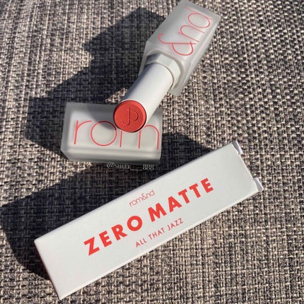 ゼログラムマットリップスティック/rom&nd/口紅を使ったクチコミ(2枚目)
