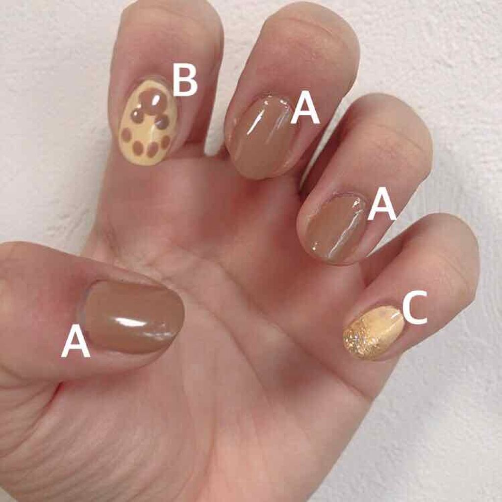 gene TOKYO ネイル/DAISO/マニキュアを使ったクチコミ(2枚目)