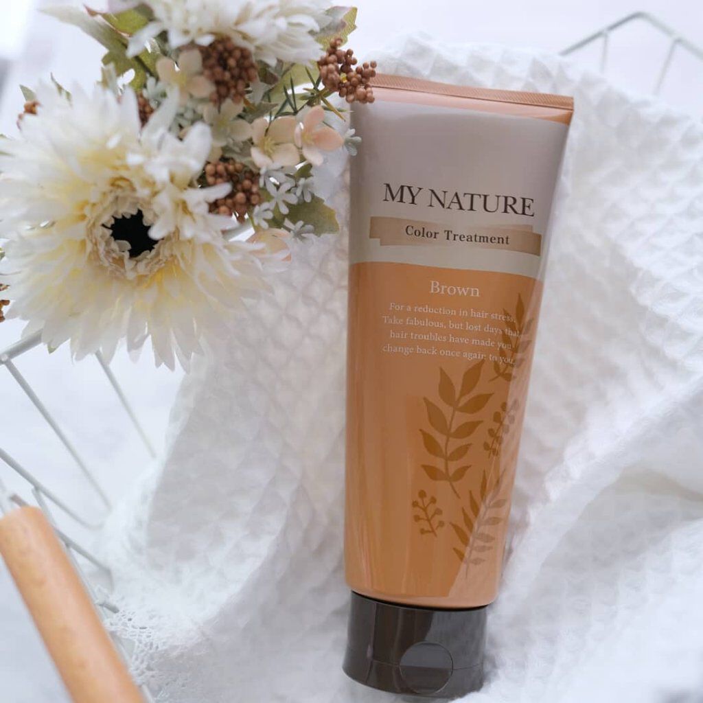 オールインワン カラートリートメント/マイナチュレ/ヘアカラーを使ったクチコミ（1枚目）