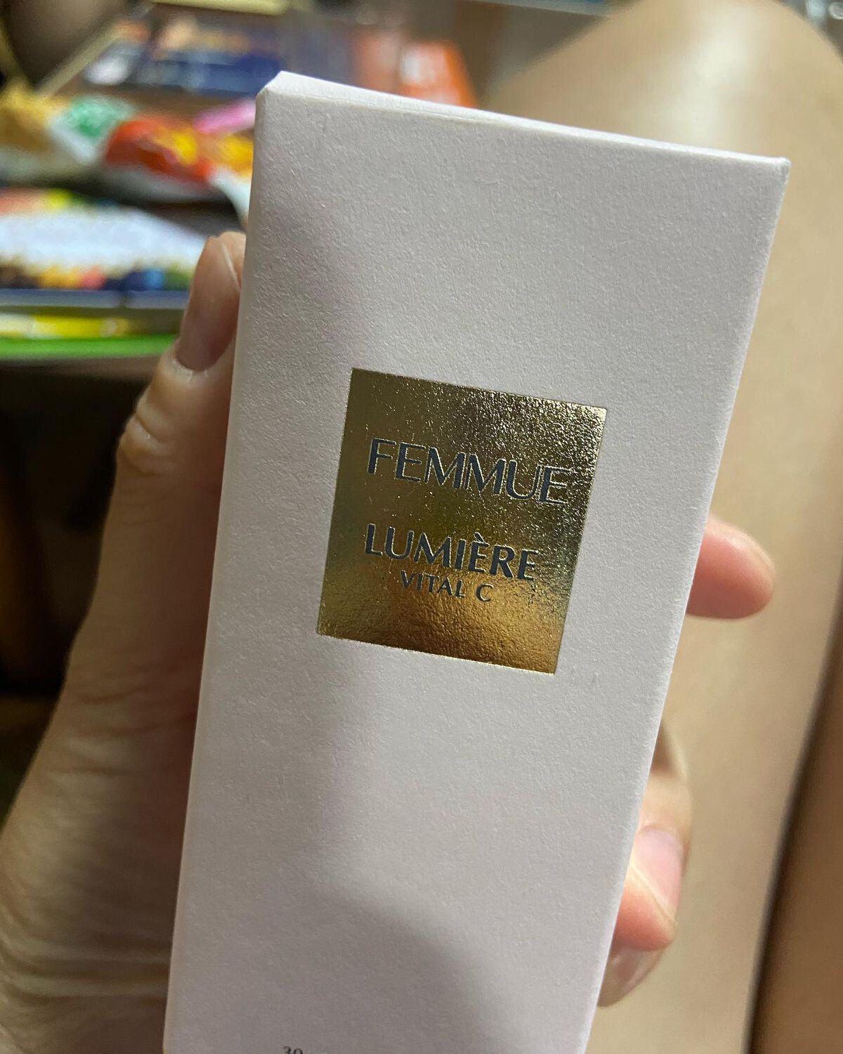ルミエール ヴァイタルC/FEMMUE/ブースター・導入液を使ったクチコミ(1枚目)