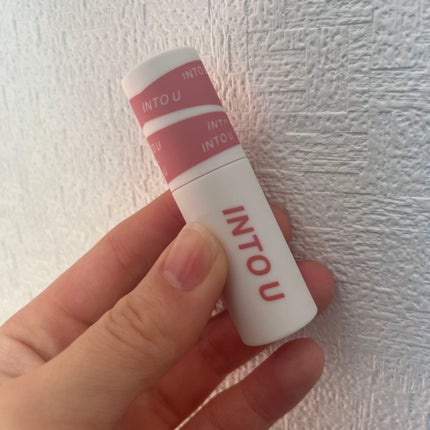 スーパーマットリップ&チークマッド/INTO U/口紅を使ったクチコミ(2枚目)