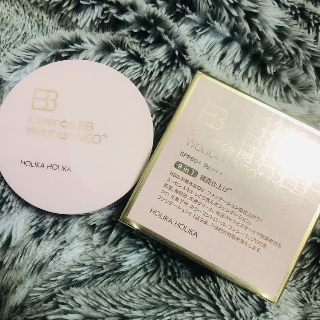 HolikaHolika エッセンスBB Wデーション ネオ/HOLIKA HOLIKA/クリーム・エマルジョンファンデーションを使ったクチコミ（1枚目）