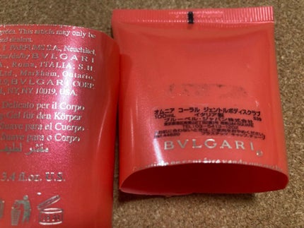 オムニア コーラル ジェントルボディスクラブ/BVLGARI/ボディスクラブを使ったクチコミ(2枚目)