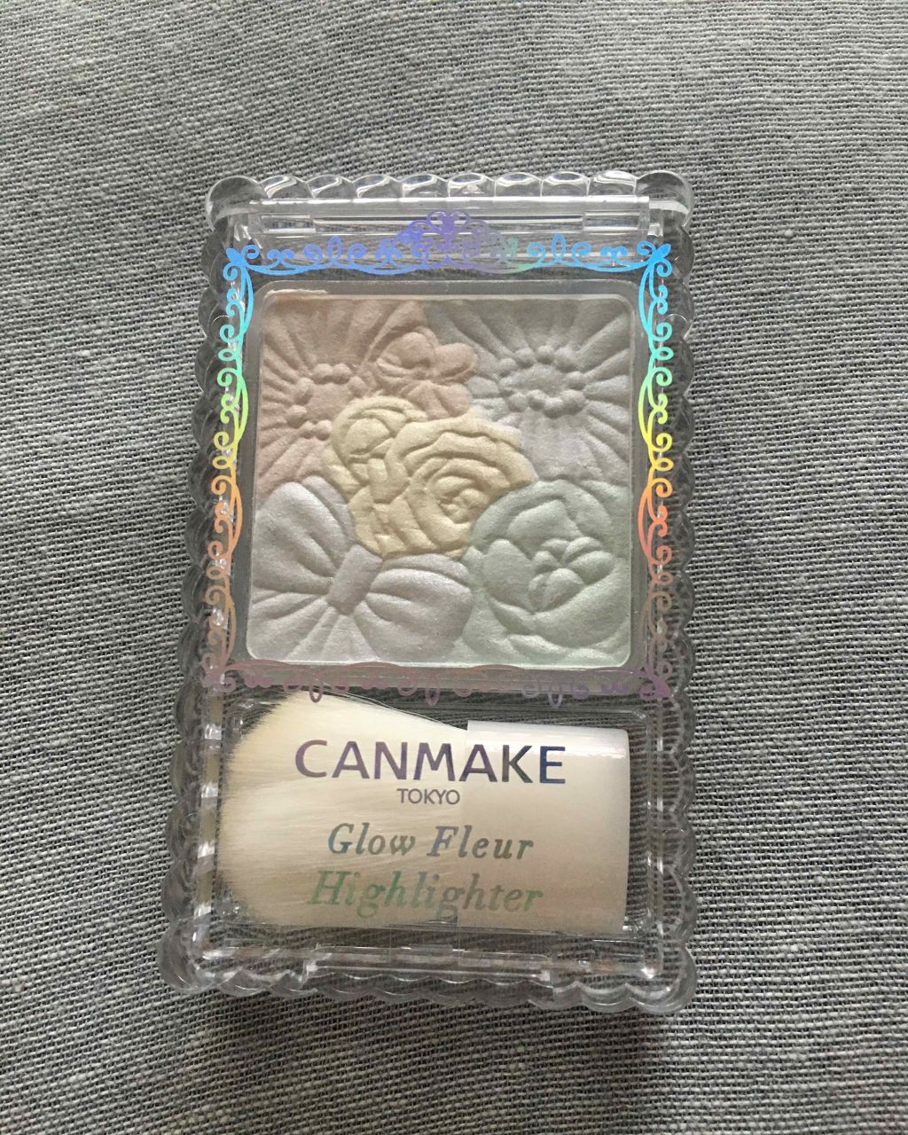 グロウフルールハイライター/キャンメイク/パウダーハイライトを使ったクチコミ(1枚目)