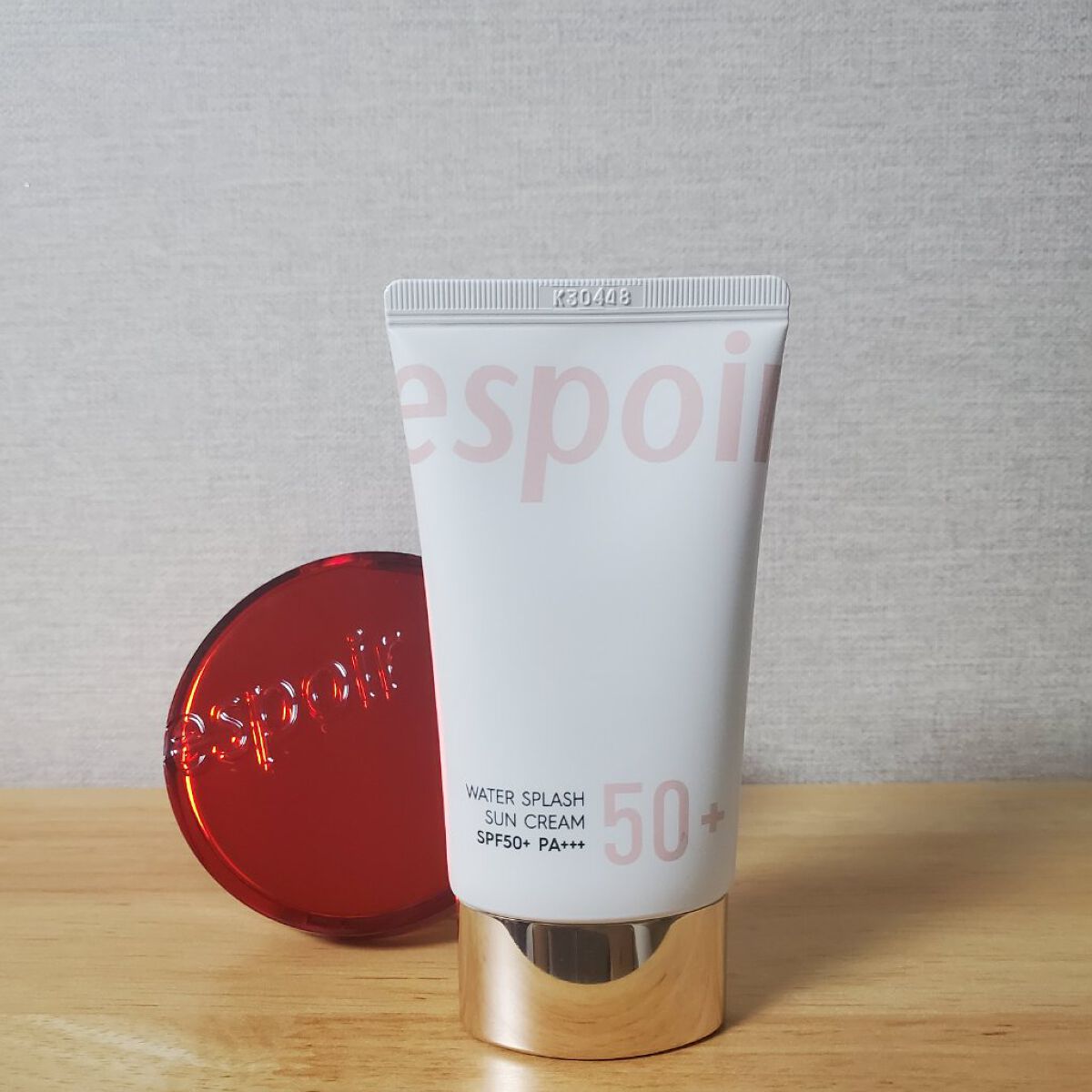 ウォータースプラッシュサンクリーム ピンク/espoir/日焼け止め・UVケアを使ったクチコミ（1枚目）