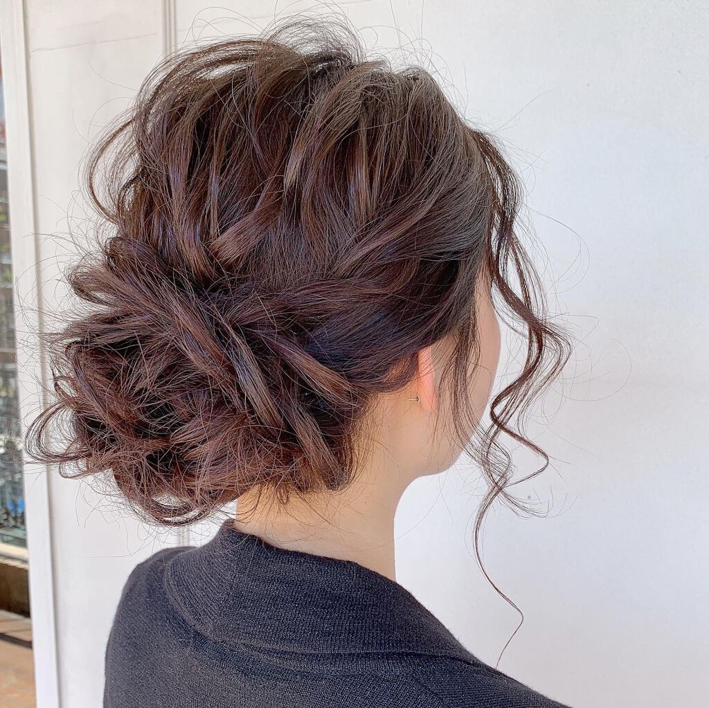 hibiai on LIPS 「.結婚式予定の方が徐々に増えてきました👏💕参列の方のヘアセッ..」(8枚目)