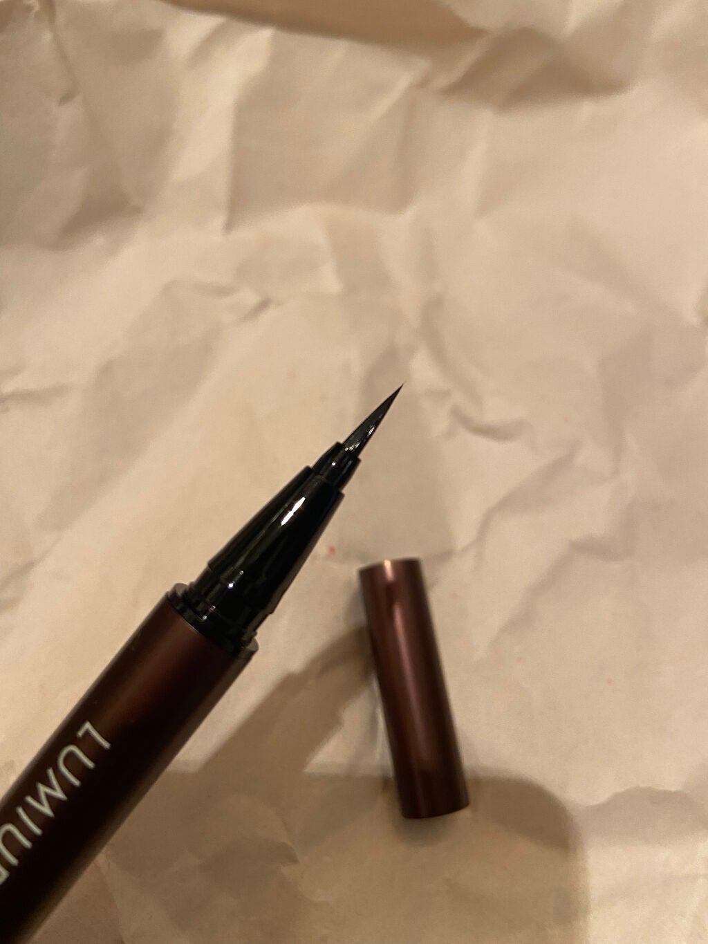 スキルレスライナー/LUMIURGLAS/リキッドアイライナーを使ったクチコミ(3枚目)