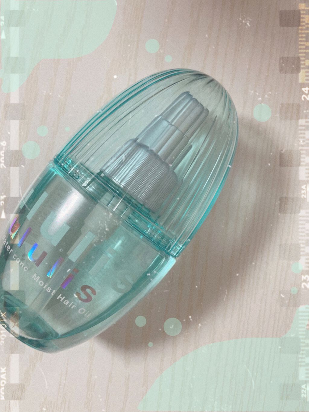 ウォーターコンク モイストヘアオイル/ululis/ヘアオイルを使ったクチコミ（2枚目）
