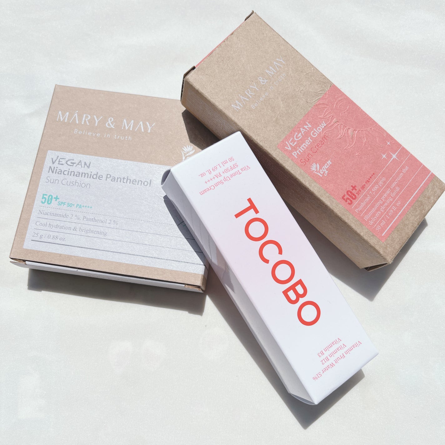 ビタトーンアップサンクリーム/TOCOBO/日焼け止めクリームを使ったクチコミ(2枚目)