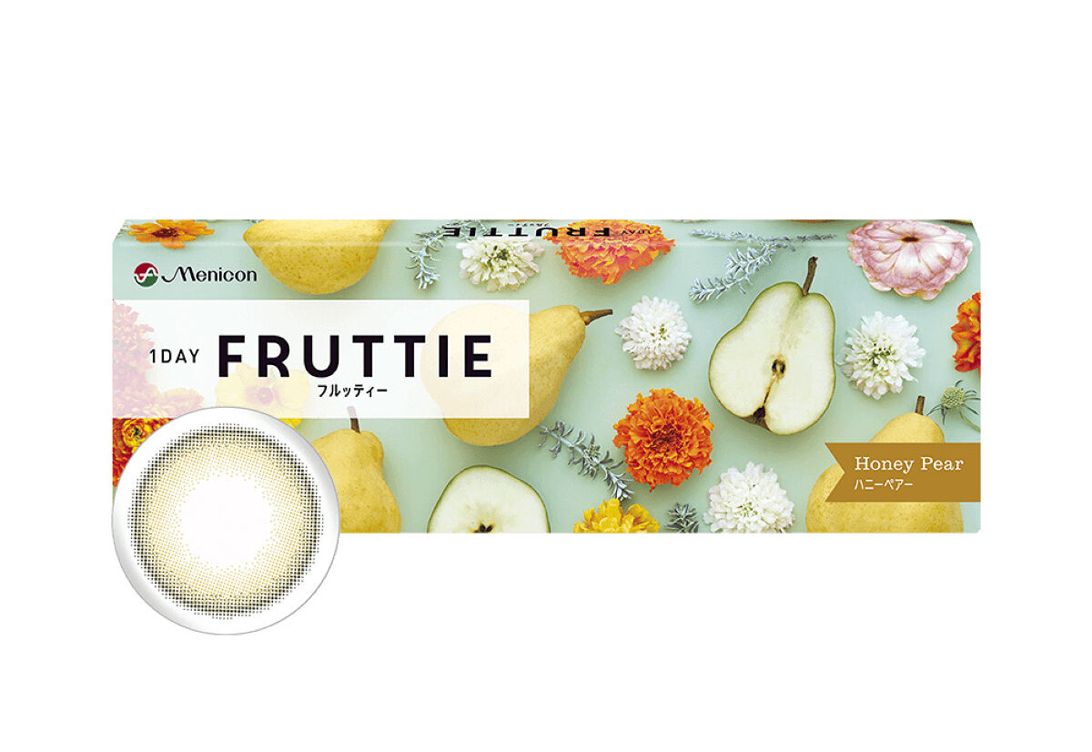 FRUTTIE 1day/メニコン/ワンデー（１DAY）カラコンを使ったクチコミ（2枚目）