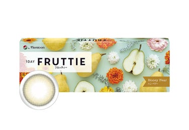 メニコン FRUTTIEワンデーのクチコミ「うるうるちゅるちゅるでよかった ~ 🍯
メニコンのFRUTTIEワンデー ‪.ᐟ‪

着色外径.....」（2枚目）