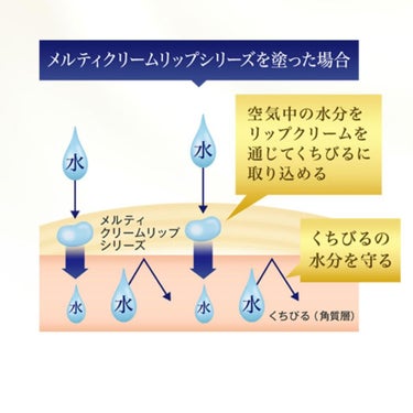 メルティクリームリップ/メンソレータム/リップケア・リップクリームを使ったクチコミ（2枚目）