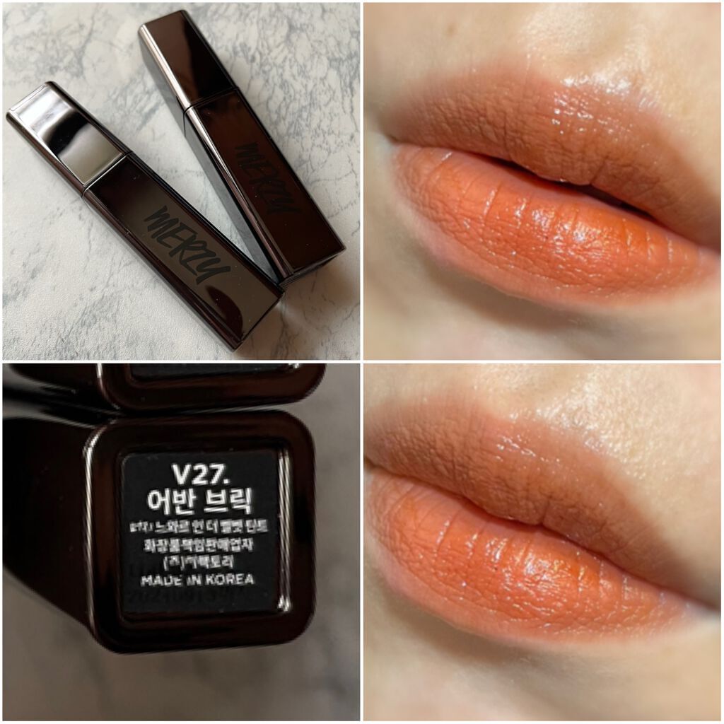 ノワール イン ザ リップスティック/MERZY/口紅を使ったクチコミ（1枚目）