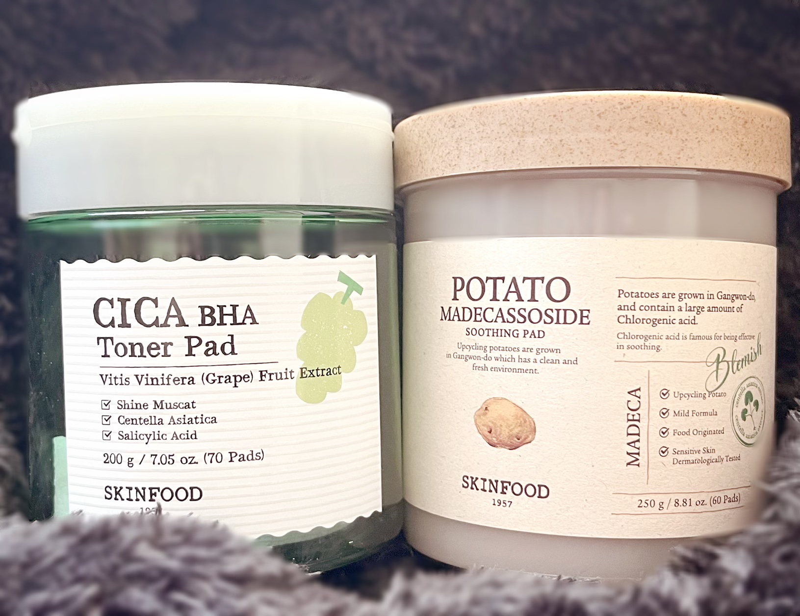 SKINFOOD ポテト マデカソ スージングパッド/SKINFOOD/トナーパッドを使ったクチコミ（1枚目）