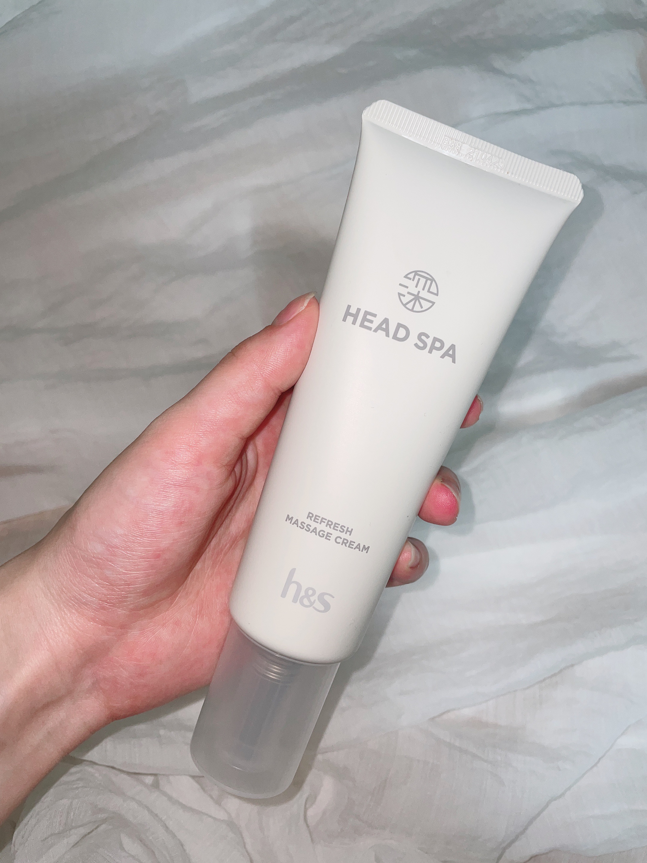 リフレッシュ マッサージクリーム/h&s/洗い流すヘアトリートメントを使ったクチコミ（1枚目）