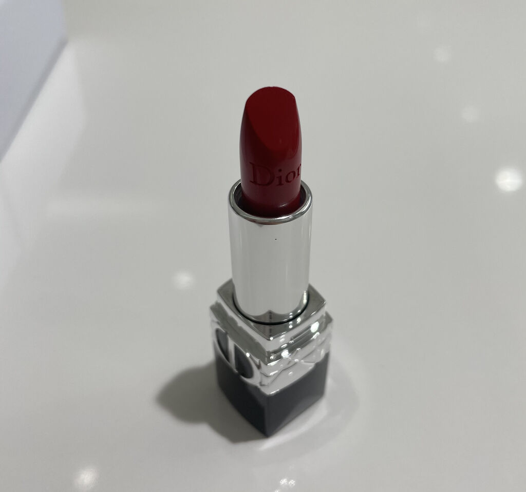 ルージュ ディオール 999S サテン（生産終了）/Dior/口紅を使ったクチコミ（2枚目）