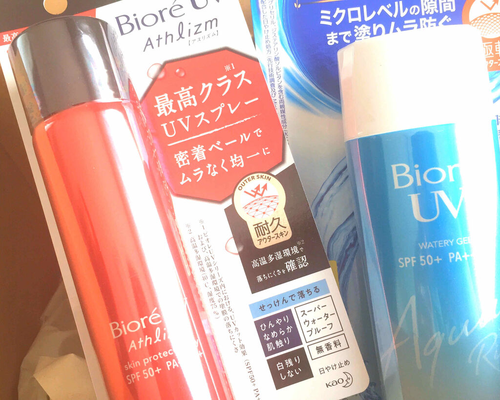 ビオレUV アスリズム スキンプロテクトスプレー	/ビオレ/日焼け止めミスト・スプレーを使ったクチコミ（1枚目）