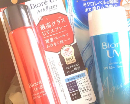 ビオレUV アクアリッチウォータリージェル /ビオレ/日焼け止め・UVケアを使ったクチコミ(1枚目)