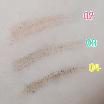 超細芯アイブロウ/CEZANNE/アイブロウペンシルを使ったクチコミ(2枚目)