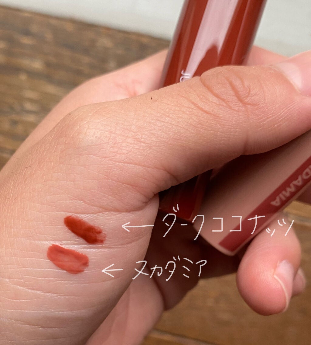 ジューシーラスティングティント/rom&nd/リップティントを使ったクチコミ(2枚目)