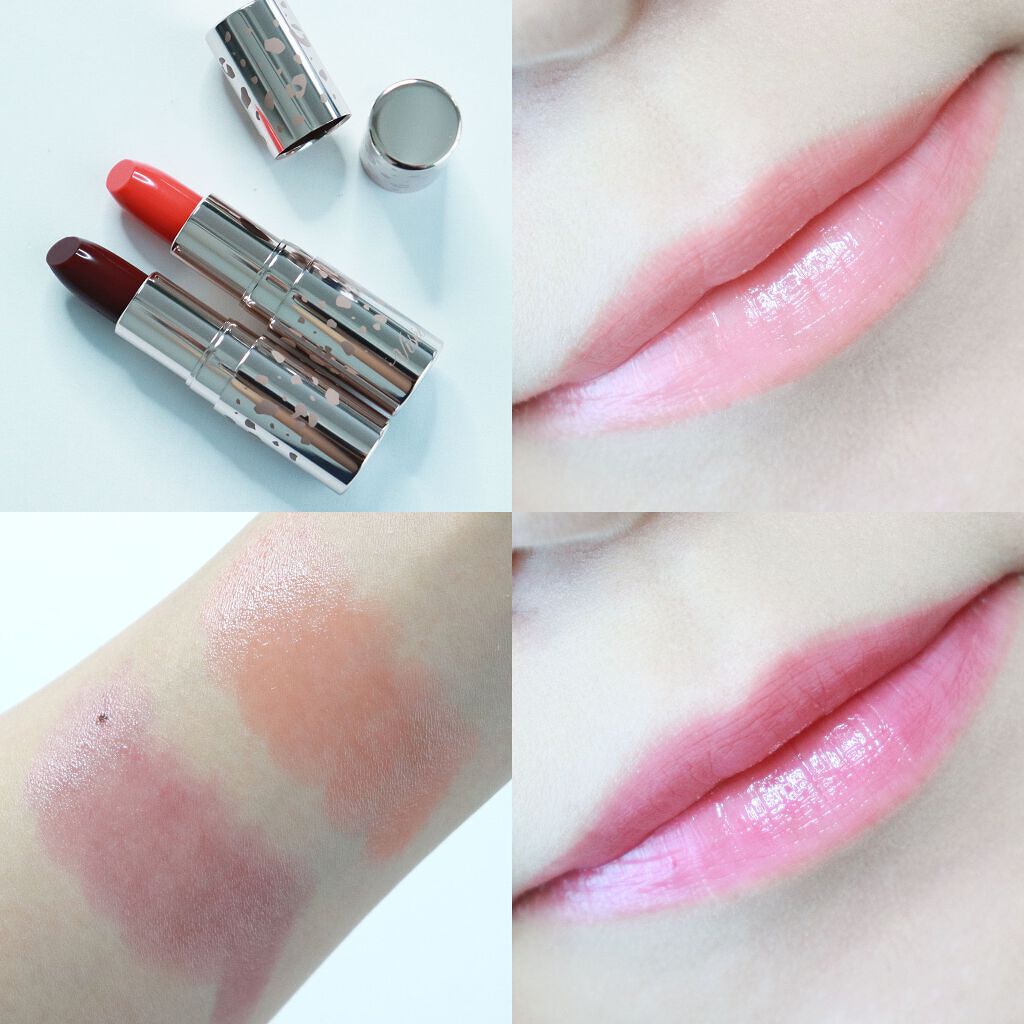 ミニバーム リップスティック PU112 ダークプラム(限定ティント)/Visée/口紅を使ったクチコミ（1枚目）