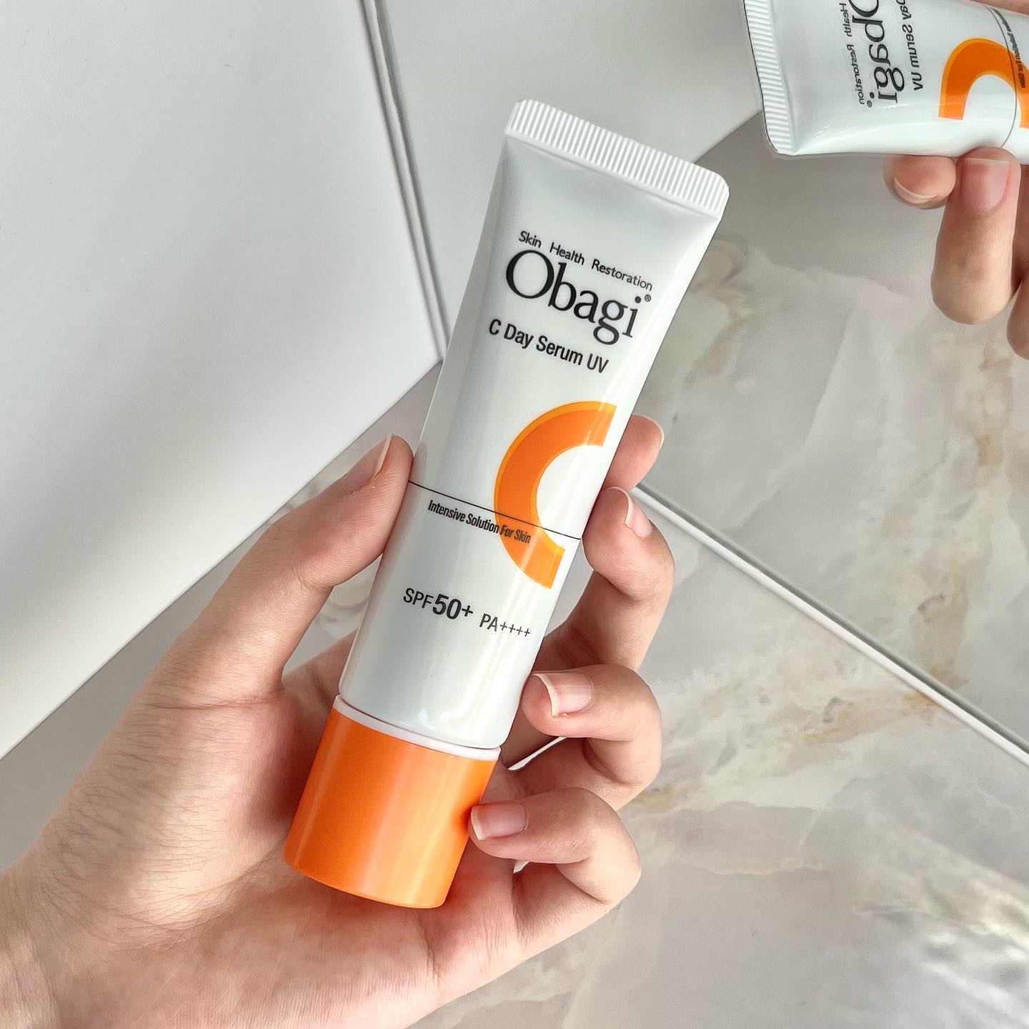 オバジC デイセラムUV/オバジ/日焼け止めクリームを使ったクチコミ（2枚目）