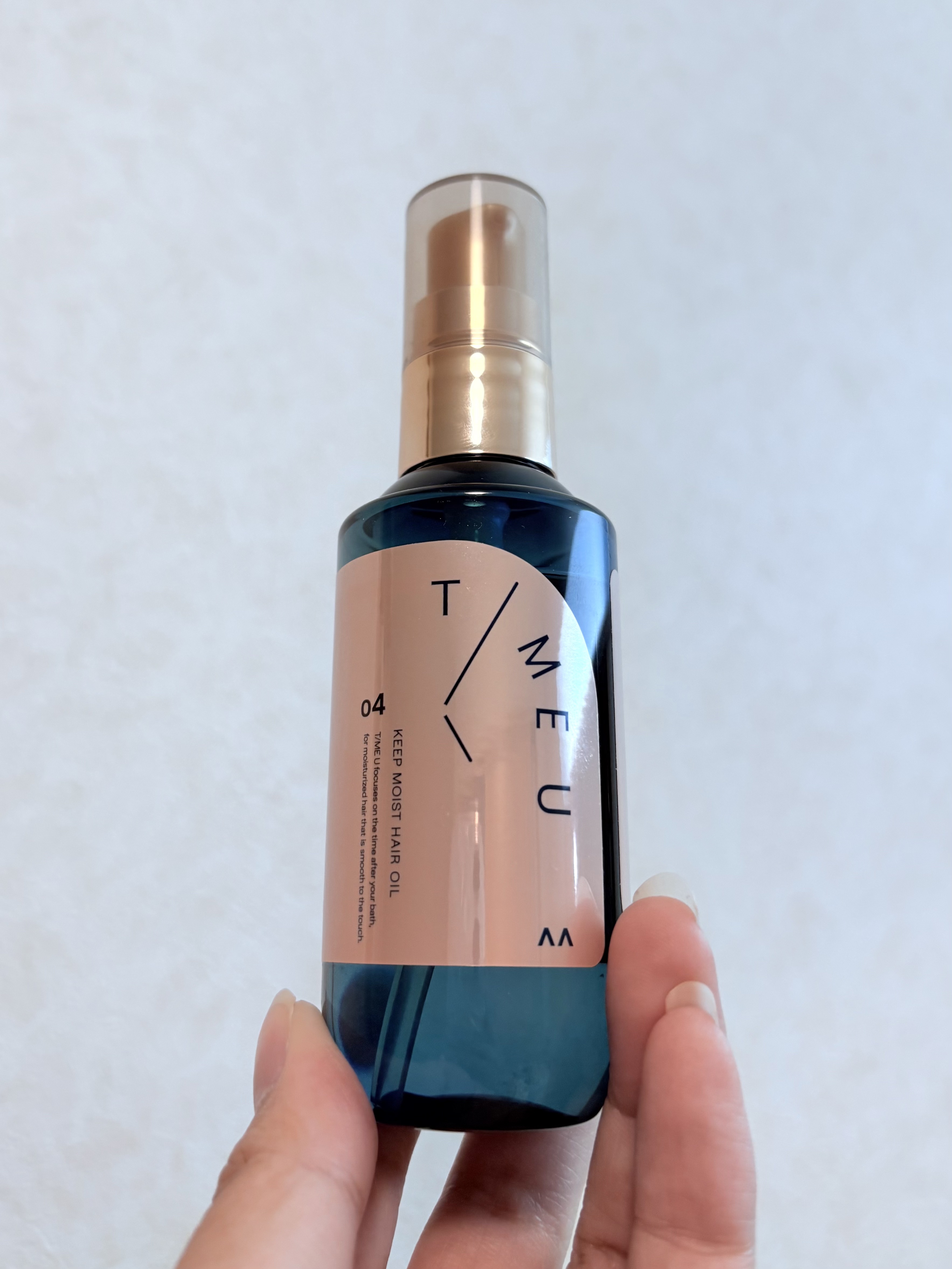 タイムユー キープモイスト ヘアオイル/T/ME U/ヘアオイルを使ったクチコミ（1枚目）