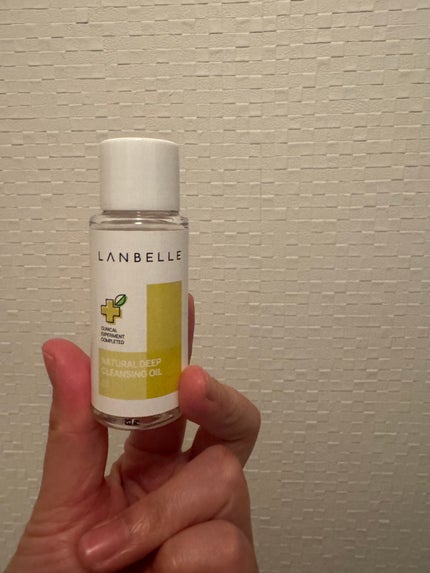 ナチュラルディープクレンジングオイル/LANBELLE/オイルクレンジングを使ったクチコミ(1枚目)